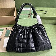 Gucci Deco Tote Bag Black Size 43x28x8CM - 5