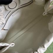 Gucci Deco Tote Bag White Size 43x28x8CM - 6
