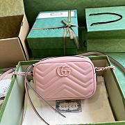 GG MARMONT MINI PINK BAG 634936 Size 18x12x6CM - 2