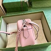 GG MARMONT MINI PINK BAG 634936 Size 18x12x6CM - 3