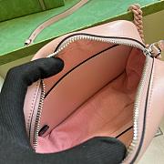 GG MARMONT MINI PINK BAG 634936 Size 18x12x6CM - 5
