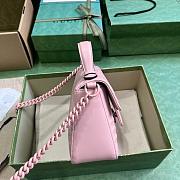 Gucci MARMONT MINI PINK BAG 702563 Size 21x15x8CM - 5