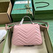 Gucci MARMONT MINI PINK BAG 702563 Size 21x15x8CM - 4