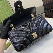 GG MARMONT SHOULDER BAG 443497 Size 26x15x7CM - 3