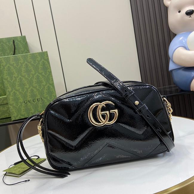 GG MARMONT SHOULDER BAG 802448 Size 24x13x7CM - 1