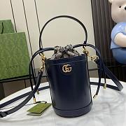GG OPHIDIA BUCKET BAG 760201 Size 11x23x8CM - 1