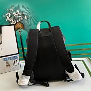 Gucci Backpack Supreme Black Grey Size 34x42cmx16cm - 4