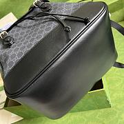 Gucci Backpack with Interlocking Black Size 43x26x18cm - 4
