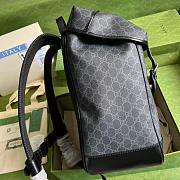 Gucci Backpack with Interlocking Black Size 43x26x18cm - 3