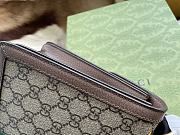 Gucci Bag in Brown with Bee-Lock Monogram Size 25x17x13CM - 5