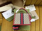 Gucci Bag in Red with Bee-Lock Monogram Size 25x17x13CM - 2
