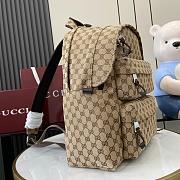 GUCCI BEIGE BACKPACK LOGO 800265 Size 40x36x23cm - 4