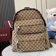 GUCCI BEIGE BACKPACK LOGO 800265 Size 40x36x23cm - 3