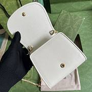 Gucci Blondie Card Case White Size 12.5x11x2.5CM - 3