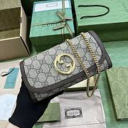 Gucci Blondie Continental Chain Beige Size 21x10.5CM - 1