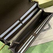 Gucci Blondie Continental Chain Beige Size 21x10.5CM - 5