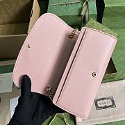 Gucci Blondie Continental Chain Pink Size 21x10.5CM - 5