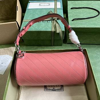 Gucci Blondie Shoulder Bag Pink Size 25x13x12CM