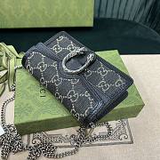 Gucci Dionysus GG Super Black Size 16x10x4CM - 3