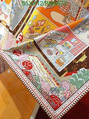 Louis Vuitton Silk Scarf BM6673 Size 90x90CM - 4