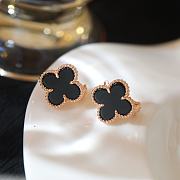 Van Cleef Vintage Alhambra Earrings Rose Gold - 1