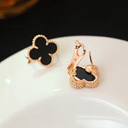 Van Cleef Vintage Alhambra Earrings Rose Gold - 6