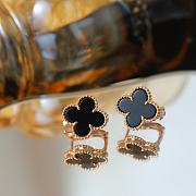 Van Cleef Vintage Alhambra Earrings Rose Gold - 3