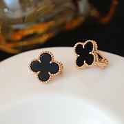 Van Cleef Vintage Alhambra Earrings Rose Gold - 2
