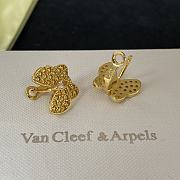 Van Cleef Two Butterfly Earrings Yellow Gold - 2