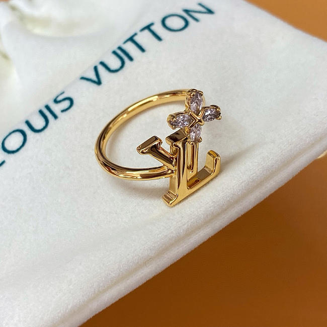 Louis Vuitton Ring A9196 Size 6 7 8 - 1