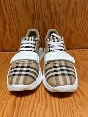 Burberry Vintage Check Cotton Beige Shoes - 5