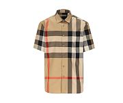 Burberry Beige Vintage Check Shirt In Archive Beige - 1