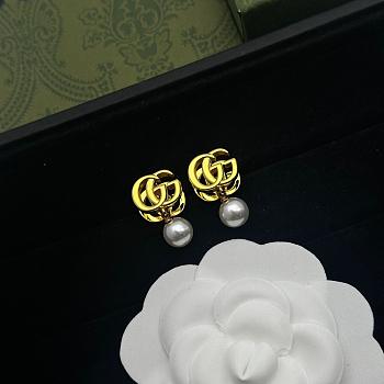 Gucci Earrings Gold 028