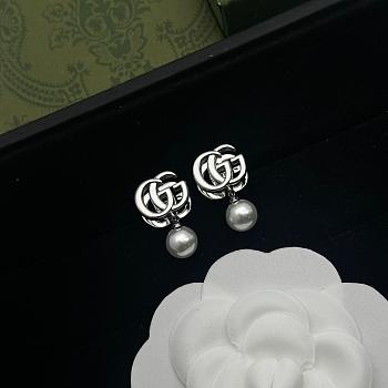 Gucci Earrings Silver 028