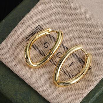 Gucci Earrings Gold 030