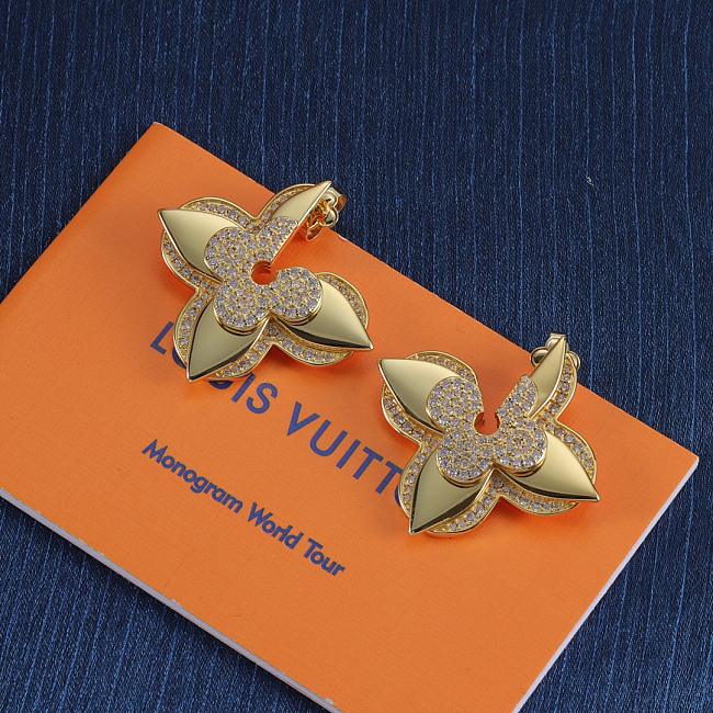 Louis Vuitton Earrings Gold 035 - 1