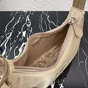 Prada Beige Re-Edition 2000 Re-Nylon 23x13x5cm - 6