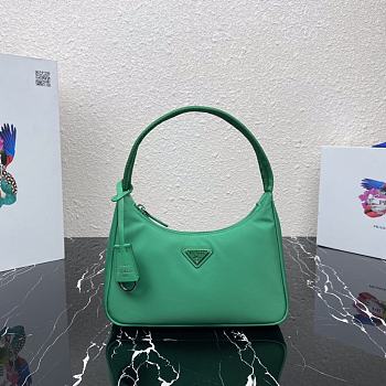 Prada Green Re-Edition 2000 Re-Nylon 23x13x5cm