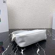 Prada White Re-Edition 2000 Re-Nylon 23x13x5cm - 6