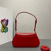 Prada Red Maternity Bag with Pointed Lock 22x15cm - 6