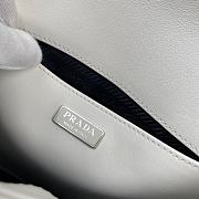 Prada Cleo Brushed Leather White 31x18x4.5cm - 3