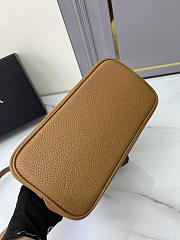 Prada Double Saffiano Brown Leather Tote Bag 25x18x12cm - 6