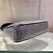 Prada Duchesse and Crystal Black 22x17x6cm - 5