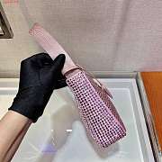 Prada Duchesse and Crystal Pink 22x17x6cm - 6