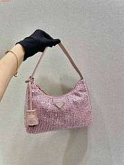 Prada Duchesse and Crystal Pink 22x17x6cm - 3
