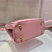 Prada Galleria Saffiano Pink Leather Micro 20x15x9cm - 6