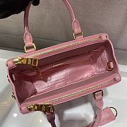 Prada Galleria Saffiano Pink Leather Micro 20x15x9cm - 5