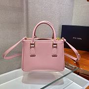 Prada Galleria Saffiano Pink Leather Micro 20x15x9cm - 4