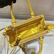 Prada Galleria Saffiano Yellow Leather Micro 20x15x9cm - 5