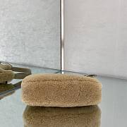 Prada Re-Edition 2000 Beige Wool 22x12x6cm - 3